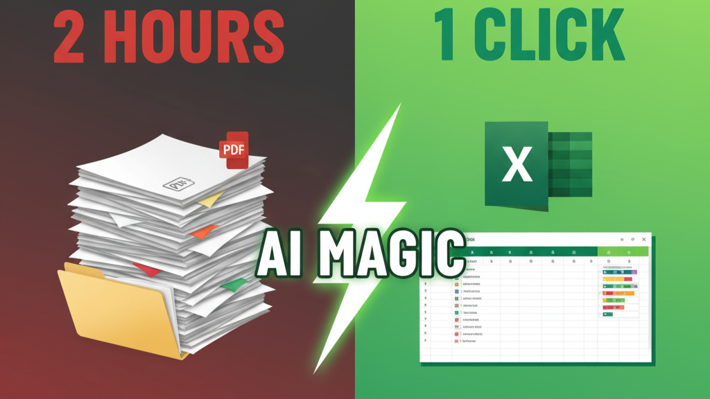 Convert PDF to Excel with AI in Seconds