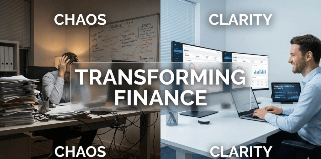 High efficiency through automated invoice processing in a modern office