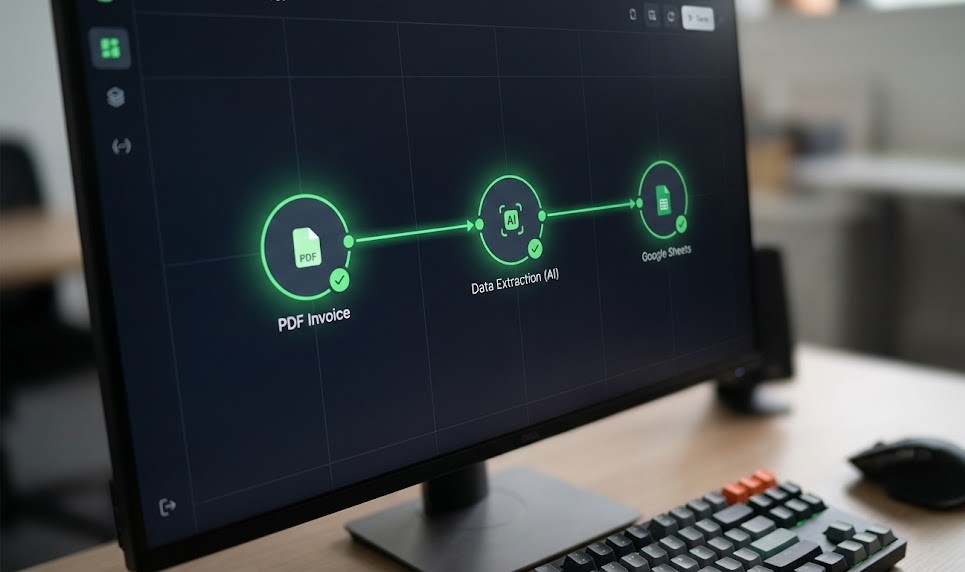 Scalability chart showing API volume handling vs manual effort