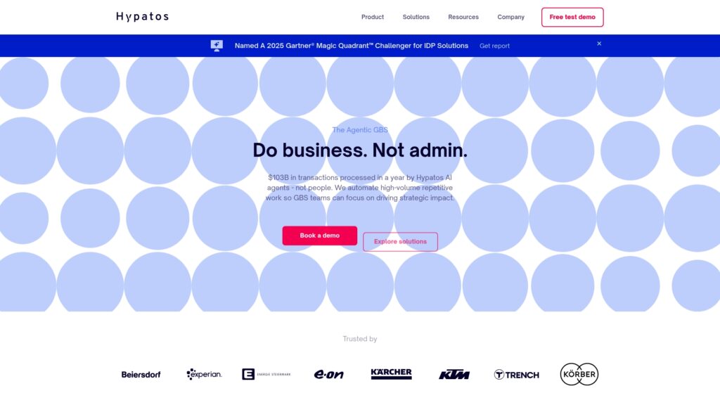 Hypatos AI Agents Screenshot