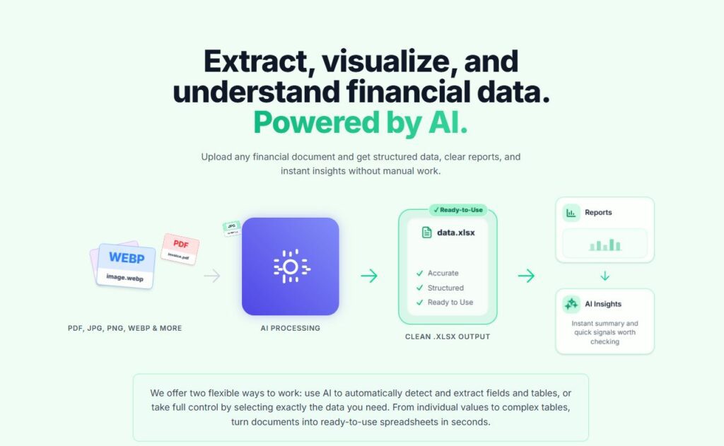 ParserData - AI Data Extraction Platform