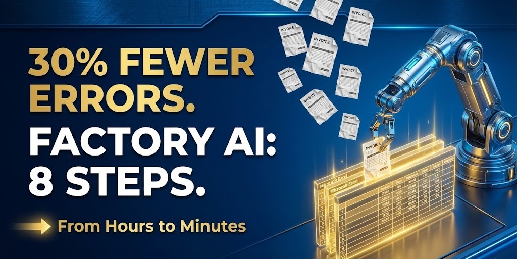 8 powerful steps for Manufacturing Invoice Automation in 2026
