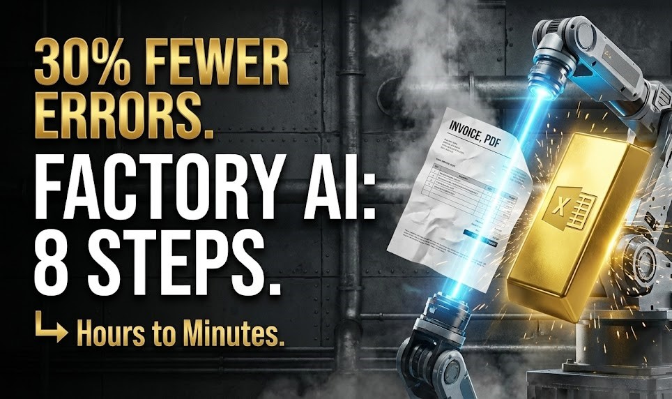 8 powerful steps for Manufacturing Invoice Automation in 2026