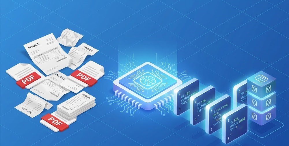 Advanced Invoice Data Extraction API workflow by Parserdata