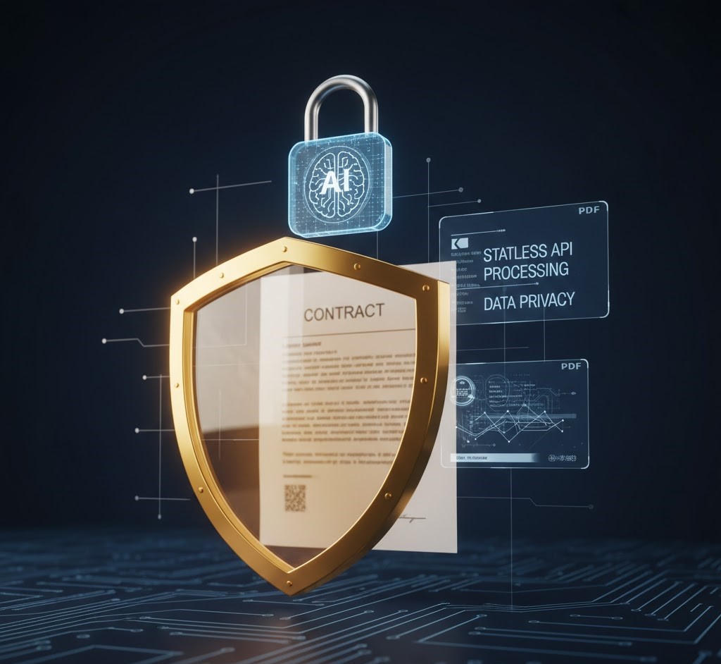 Concept of enterprise-grade security and attorney-client privilege in data extraction for legal teams